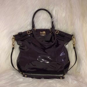 Coach Patent Authentic Leather Bag